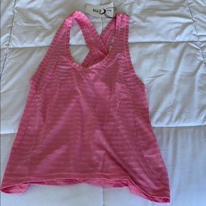 Pink Zyia workout tank